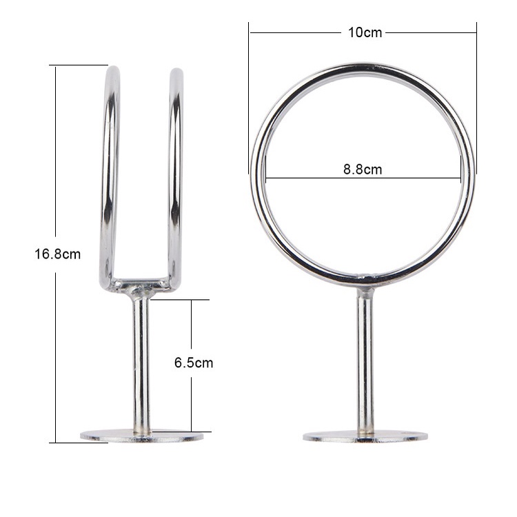 Kệ Giá Để Máy Sấy Tóc Cho Salon Cao Cấp Inox