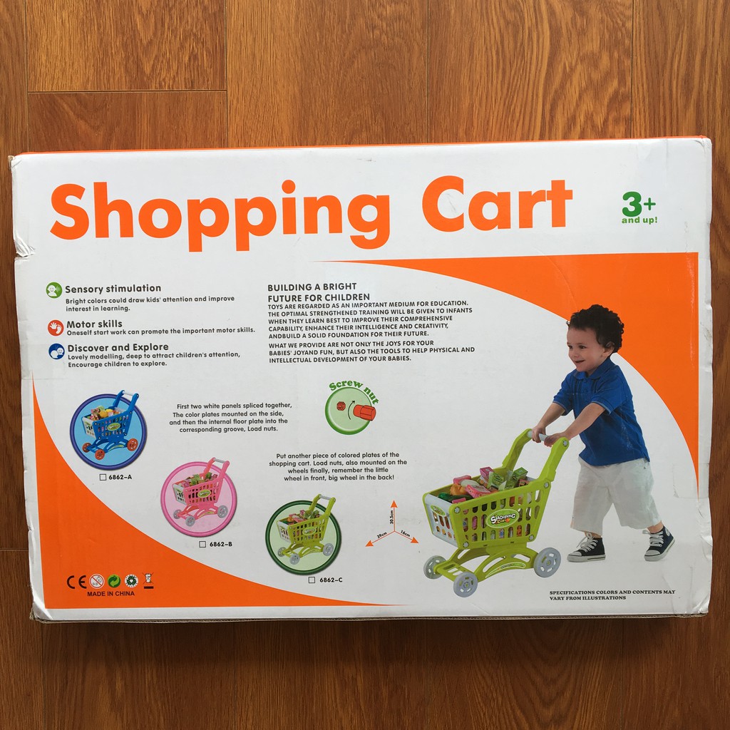 Đồ chơi xe đẩy siêu thị mini Shopping Cart