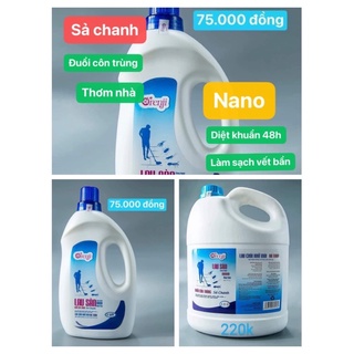 Nước Lau sàn sả chanh 220k/3,8l