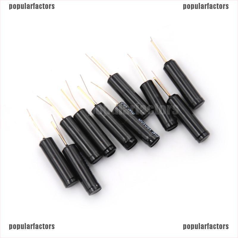 Bộ 10 Công Tắc Cảm Biến Rung Sw-18010P 10m Ohm Chuyên Dụng