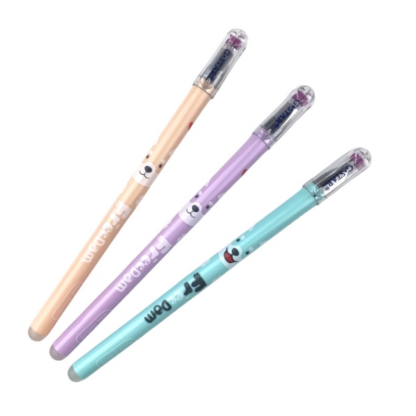Hộp 12 bút gel xóa được / thần kì GSTAR ER01 - Mực xanh/tím
