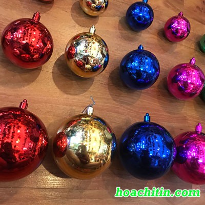Châu Bóng trang trí Giáng Sinh Cây thông Noel