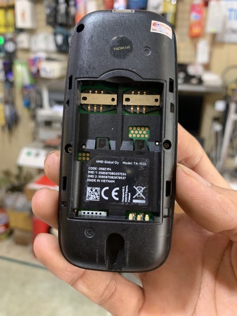 [Mã ELFLASH3 hoàn 10K xu đơn 20K] Điện thoại Nokia 105 2 sim 2017 ( cũ 99% chính hãng cty ) giao màu ngẫu nhiên | BigBuy360 - bigbuy360.vn