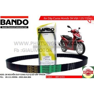 PT-" DÂY CUROA DÙNG CHO XE PCX 125, AB 125, SH MODE 125, LEAD 125, CLICK 125 HÃNG BANDO