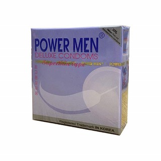 Bao Cao Su Power Men Siêu Mỏng - Hộp 3 Chiếc