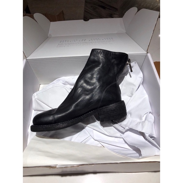 Giày cao cổ Guidi 796Z soft horse full grain back zip ankle boots