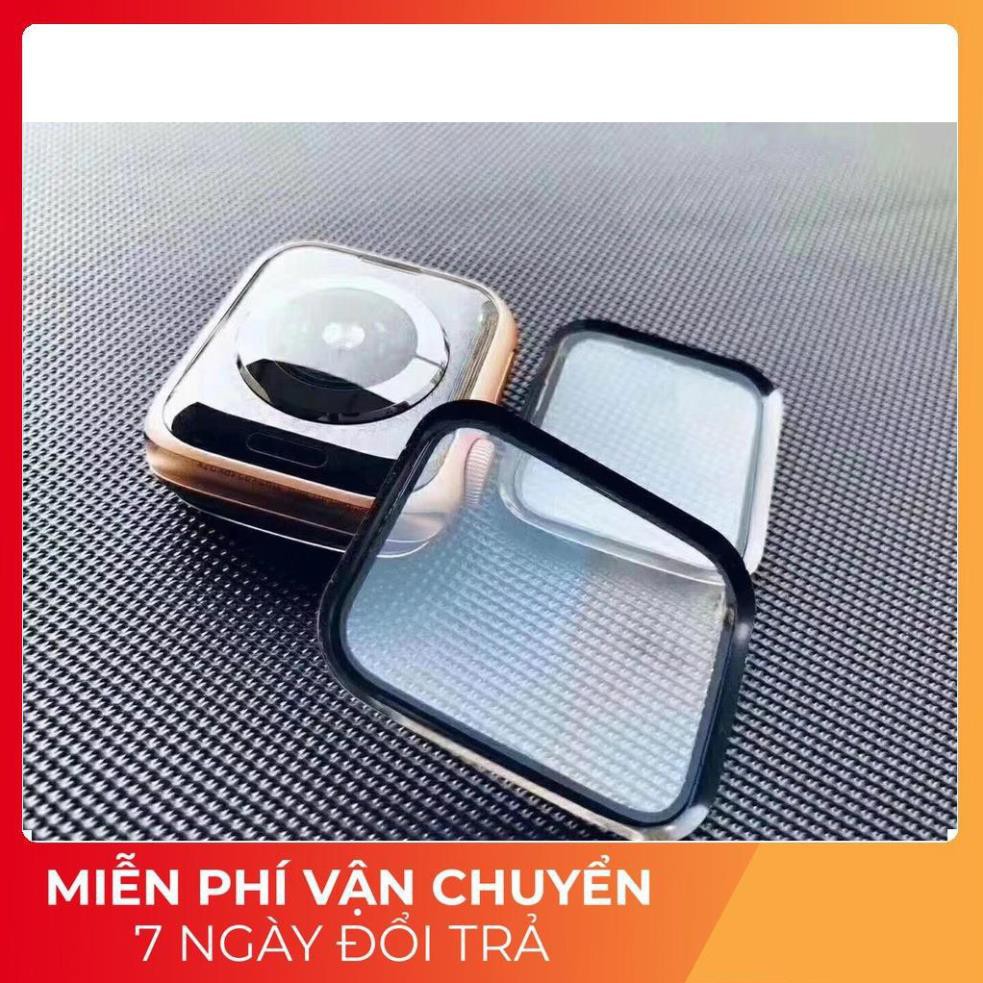 Kính Cường Lực  Apple Watch Nano Siêu Bền Full Màn Hình Series 1 / 2 / 3 / 4 / 5 / 6 Full Size 38 / 40 / 42 / 44MM