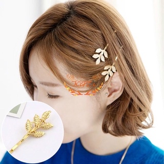 🎁HOT TREND 🎁KẸP TÓC NỮ HÌNH CHIẾC LÁ DỄ THƯƠNG