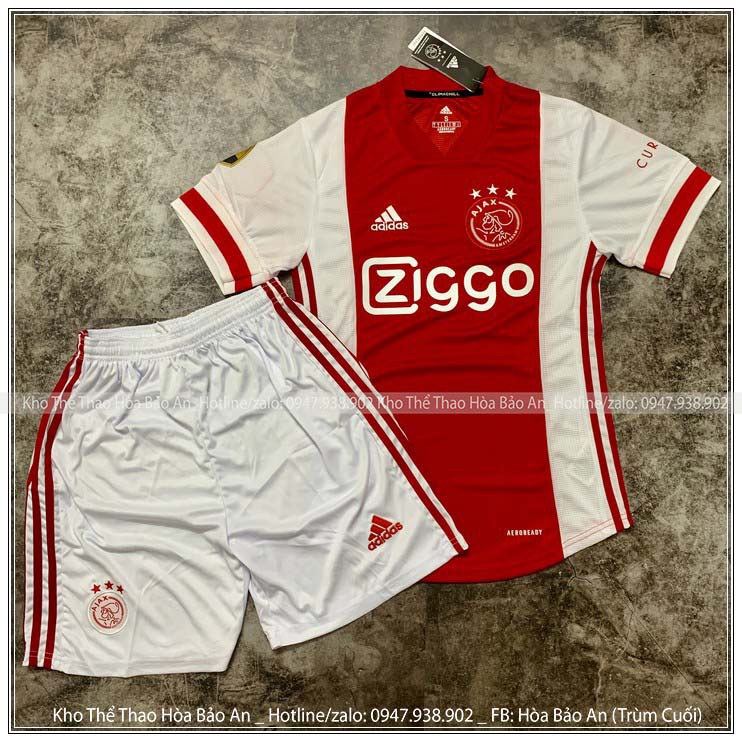 Áo Đấu Ajax Amsterdam Sân nhà sân nhà/ Quần Áo Bóng Đá AJAX cao cấp 2020