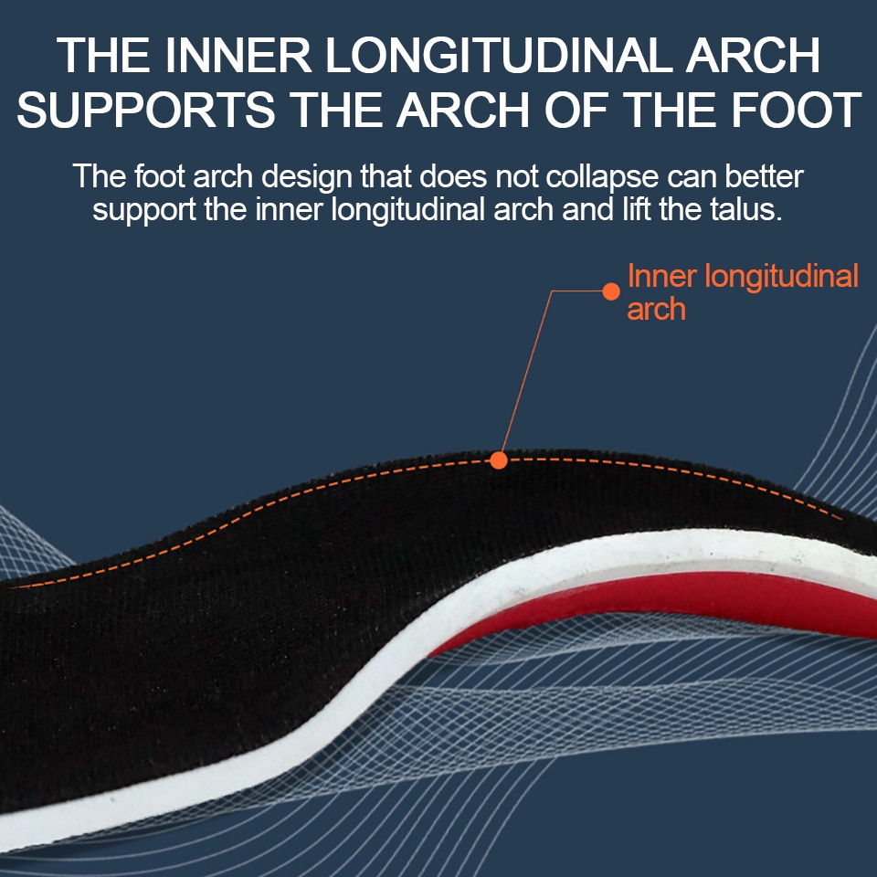 Miếng Lót Giày Thoáng Khí Chống Trượt Thấm Hút Mồ Hôi Cho Nam Và Nữ