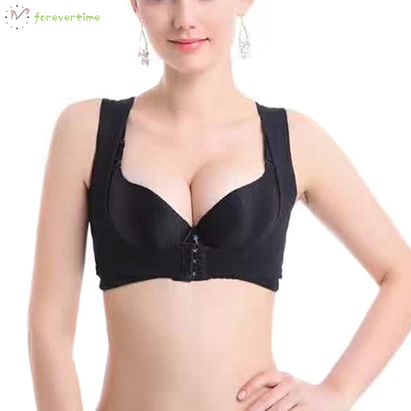 ☞Chính xác☜ Women Chest Back Support Belt Adjustable Body Shaper Breathable Corset Posture Corrector Brace Strap For Health Care