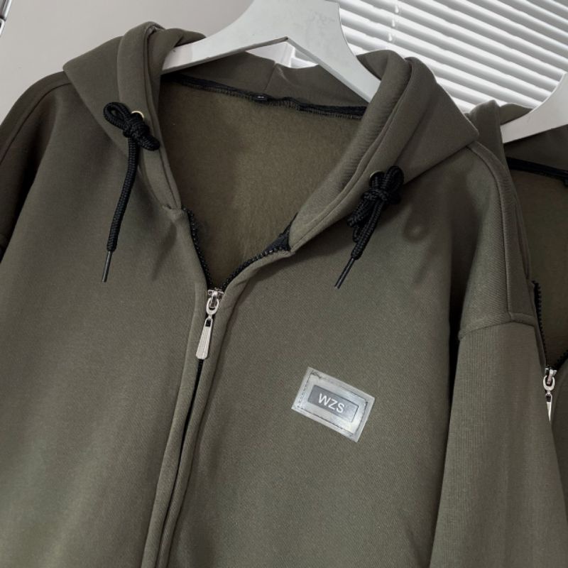 ÁO KHOÁC WNZ 2 MÀU ẢNH THẬT UNISEX