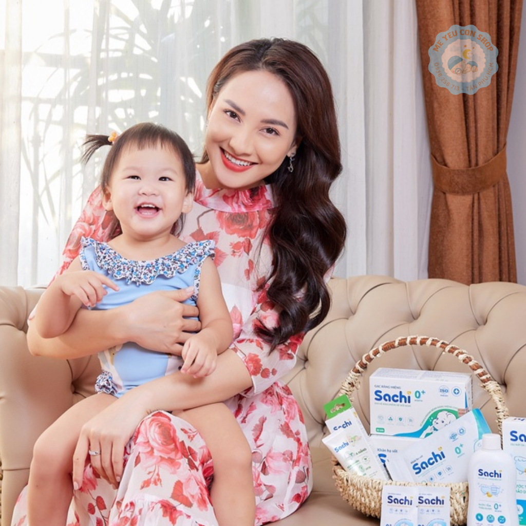 [HSD 2025] Khăn lau hạ sốt 0M và 3M+ SACHI - Giúp hạ nhiệt, giảm sốt, ngăn ngừa co giật. (katydang)
