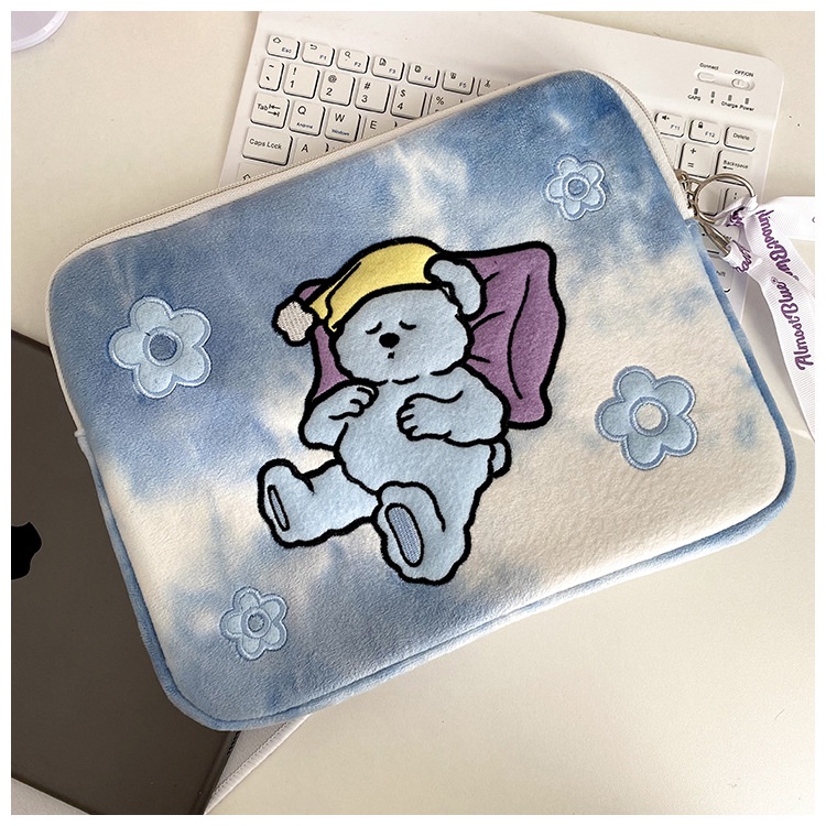 Túi đựng laptop 11/13/15 inch in hình chú thỏ dễ thương