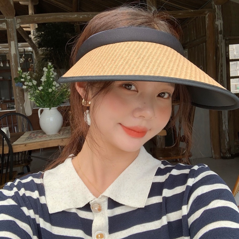 Mũ Rộng Vành Hở Chóp Chống Tia Cực Tím Chống Tia Cực Tím Cho Nữ