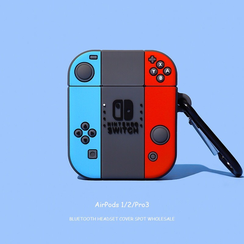 Ốp Case Airpod Máy Chơi Game Heo Đeo Túi Nhiều Hình Dễ Thương Dobi C1