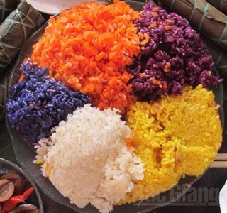 Bột màu từ rau củ quả