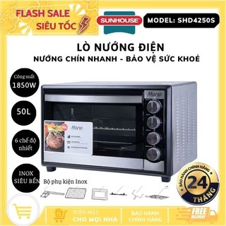 Lò nướng 50l sunhouse mama shd4250s