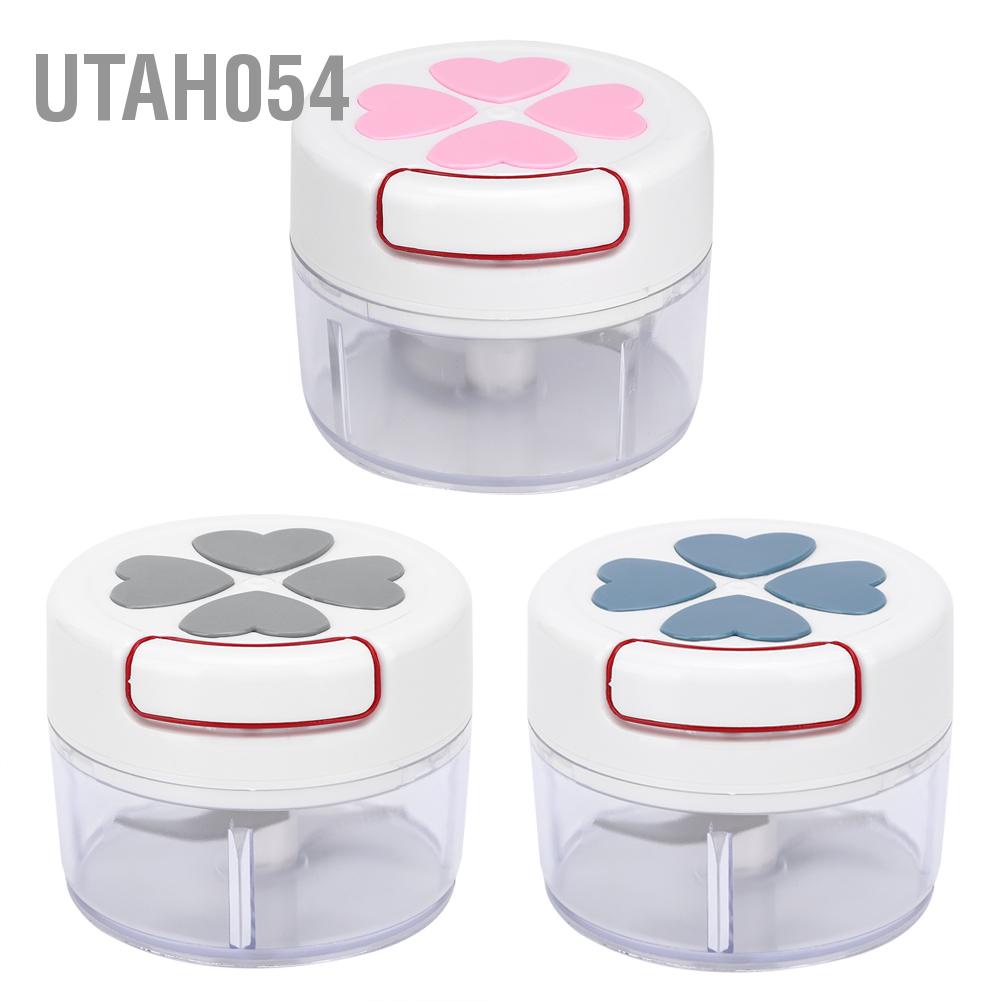 Dụng cụ xay tỏi ớt mini cầm tay đa năng dùng cho nhà bếp Utah054