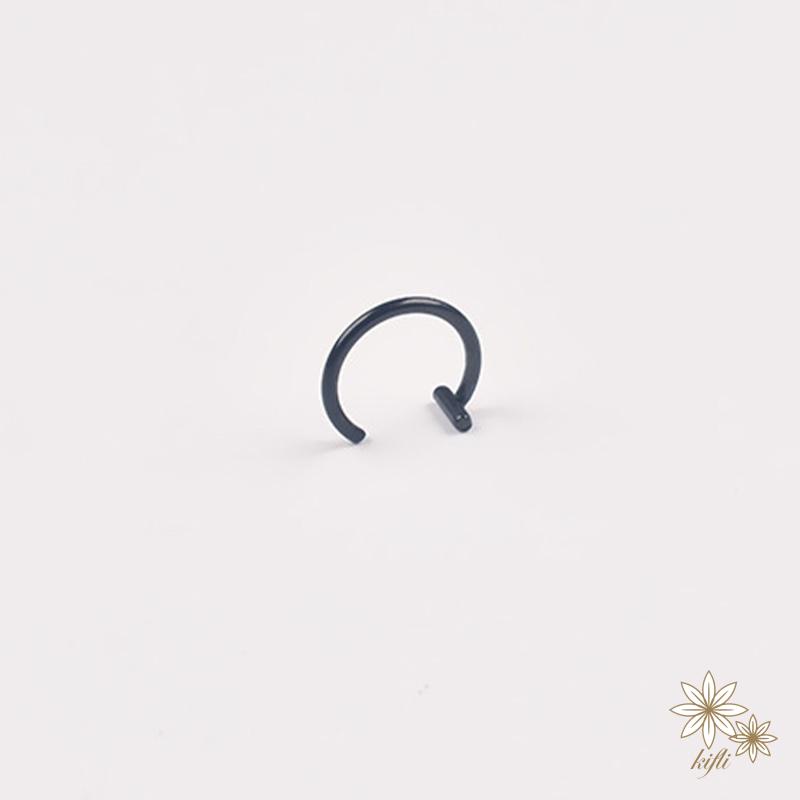 【kifli】Khuyên Kẹp Mũi/Môi/Môi Bằng Thép Titan Không Cần Khoan Lỗ