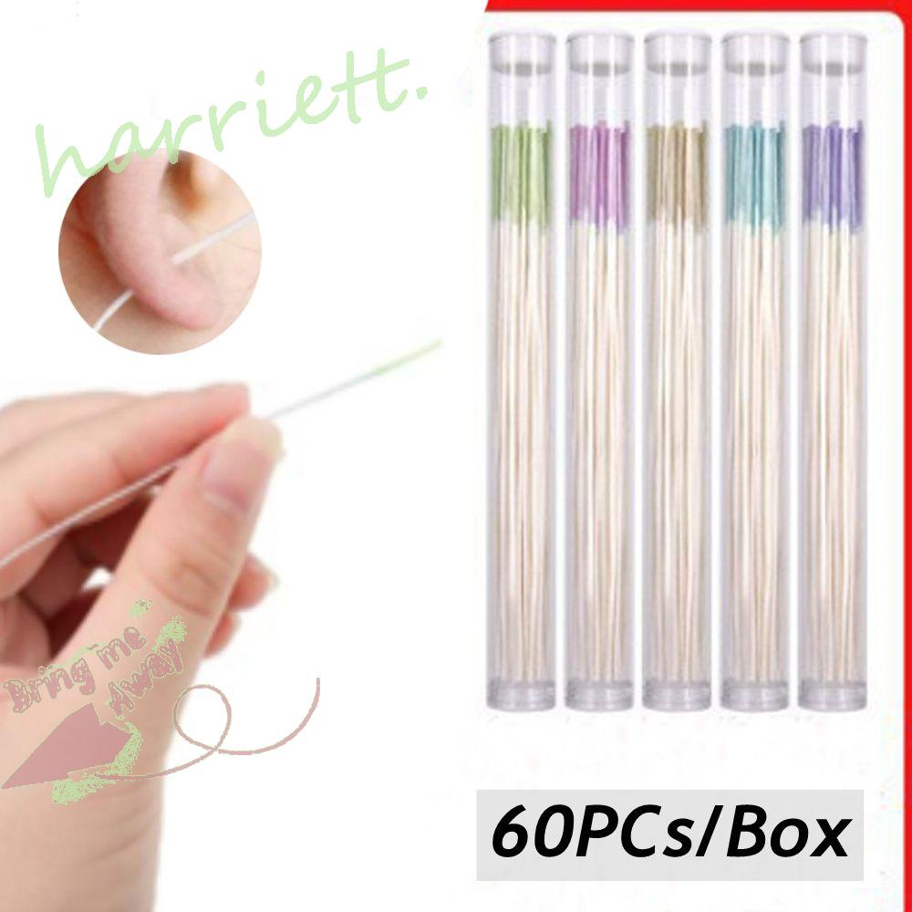 Set 60 Tăm Bông Vệ Sinh Lỗ Tai Thảo Dược Khử Mùi Tiện Dụng