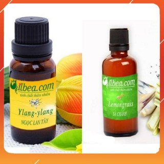Combo tinh dầu sả chanh 100ml và tinh dầu ngọc lan tây 10ml