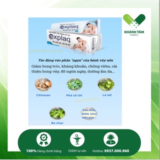 Kem Explaq làm mịn vảy da , á sừng!