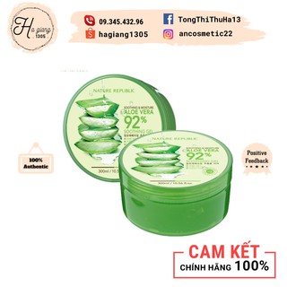 Gel lô hội Nature Republic Aloe Vera 92% Soothing Gel