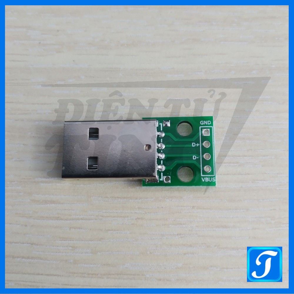 Mạch Ra Chân USB 2.0 Đực Cái tùy chọn loại