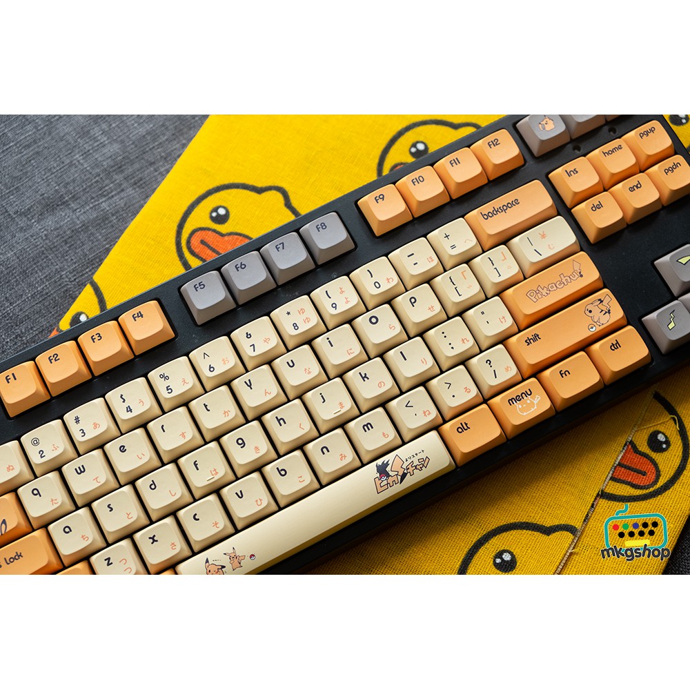 Nút bàn phím keycap Pikachu XDA PBT Filco, Leopold, IKBC,...