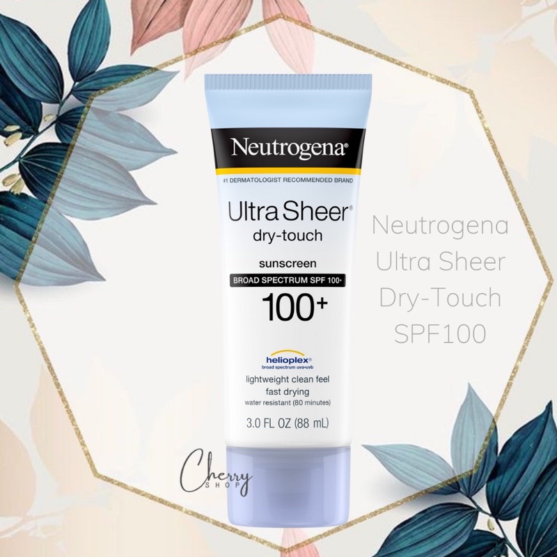 [Thanh Lý] Kem chống nắng dành cho body Neutrogena Ultra Sheer Dry-Touch Sunscreen SPF 100+ (88ml)