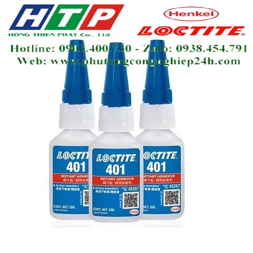 Thông tin kỹ thuật keo loctite 401-20gr