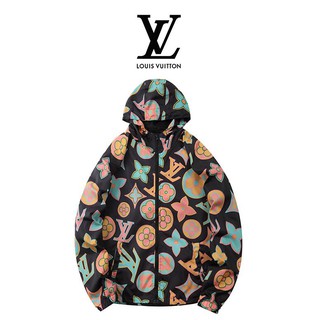 Áo khoác có nón họa tiết in thời trang cho cả nam và nữ