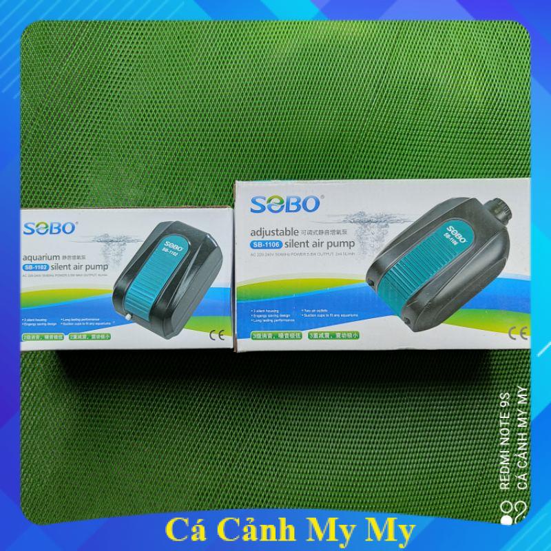 Máy sủi khí siêu êm Sobo 1 vòi SB-1102 | 2 vòi SB-1106