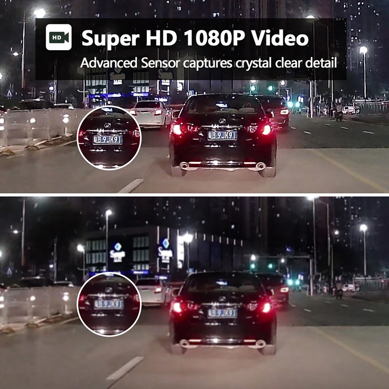 Camera Hành Trình 4k 3 Inch 1080p Full Hd Xoay 170 Độ Cho Xe Hơi | BigBuy360 - bigbuy360.vn