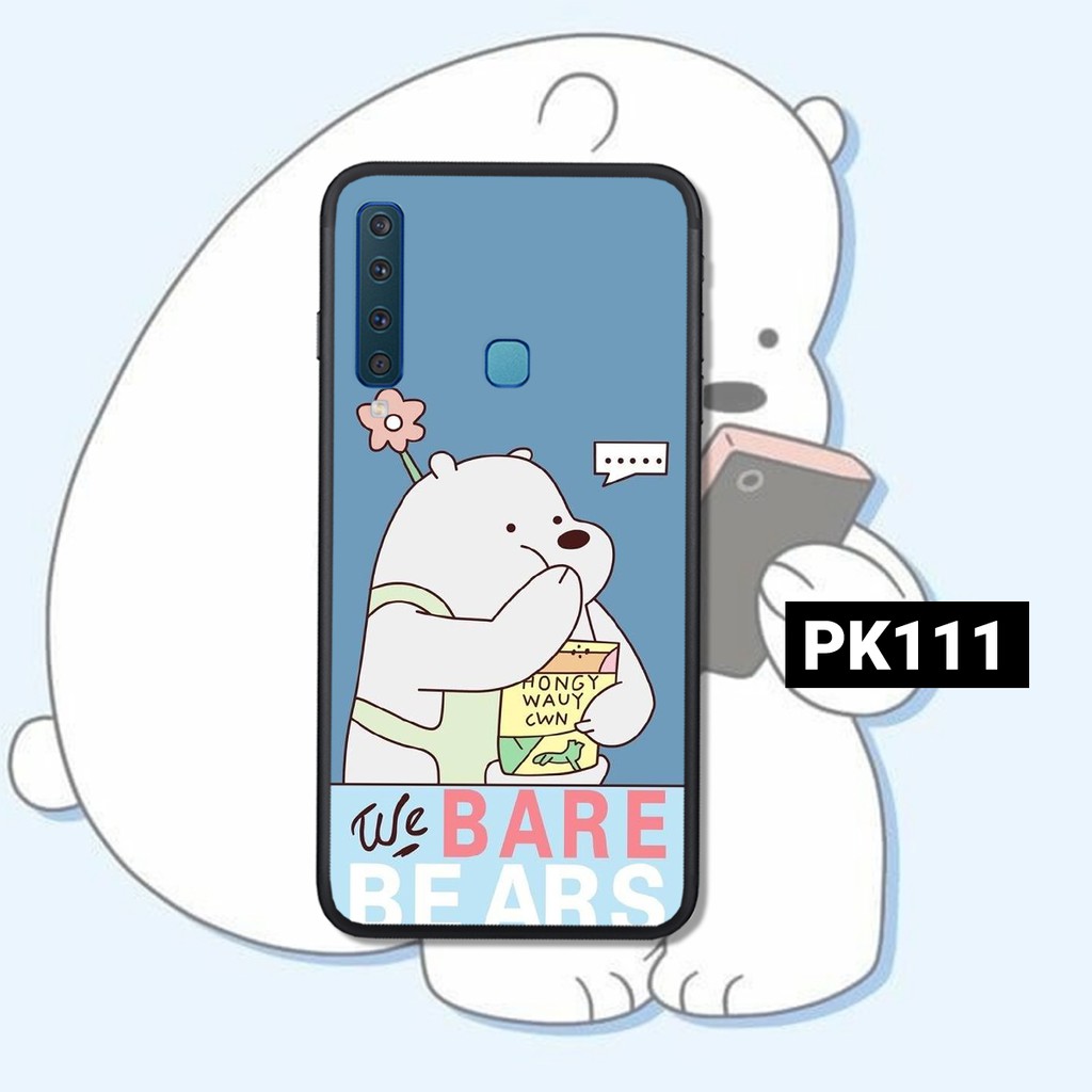 [Freeship từ 50k] ỐP LƯNG SAMSUNG A7 2018 - A9 2018 - A50 - A70 IN HÌNH GẤU WE BARE BEARS