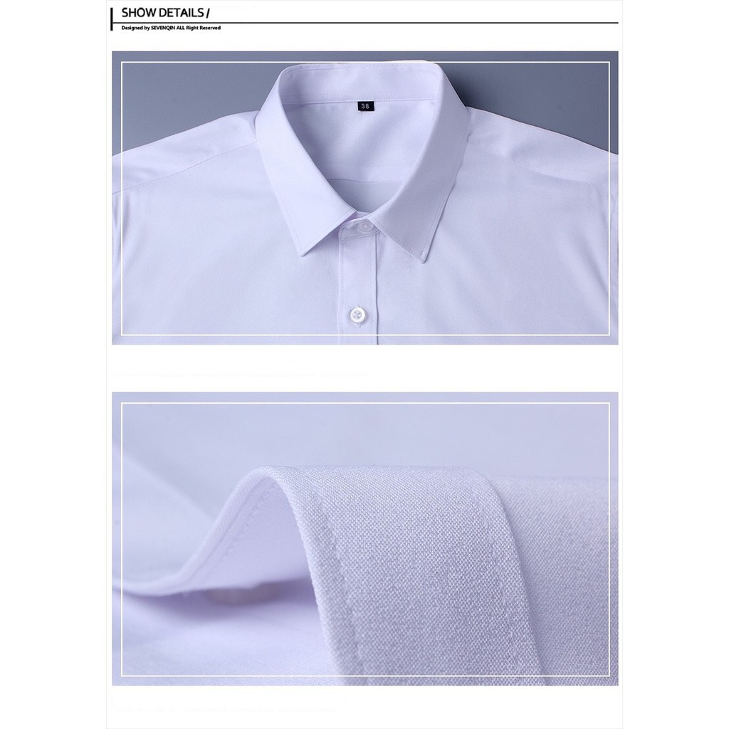 Áo sơ mi nam TAY NGẮN cao cấp - Chất liệu lụa , không nhăn, thoáng mát, thấm hút mồ hôi(SMN) | BigBuy360 - bigbuy360.vn