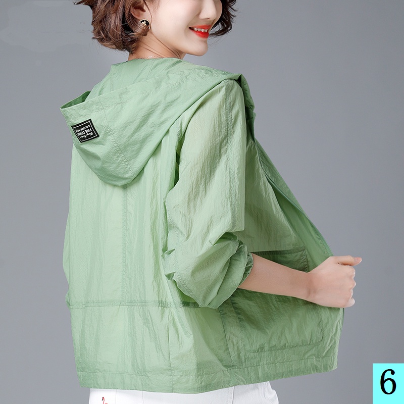Áo Khoác Chống Nắng Dáng Rộng Vải Mỏng Thời Trang Mùa Hè Mẫu Mới 2022 Dành Cho Nữ