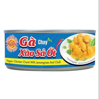 Gà Chay xào sả ớt Âu Lạc lon 100g