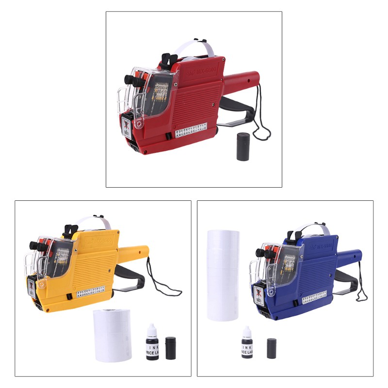 Bộ công cụ in nhãn hiệu MX-6600 kèm phụ kiện được nạp sẵn