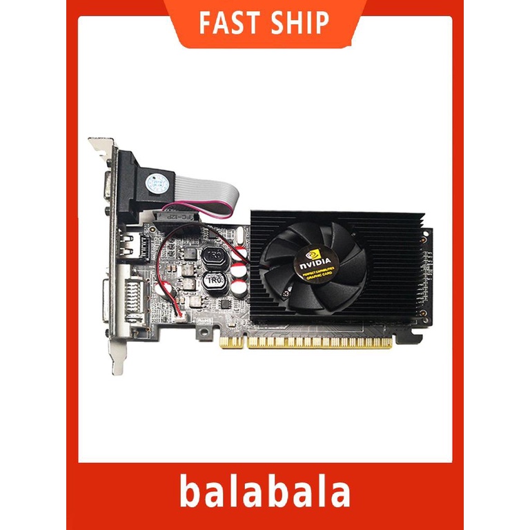 Thẻ chơi game GT730 2GB 64Bit GDDR3 GT 730 2G D3 | BigBuy360 - bigbuy360.vn