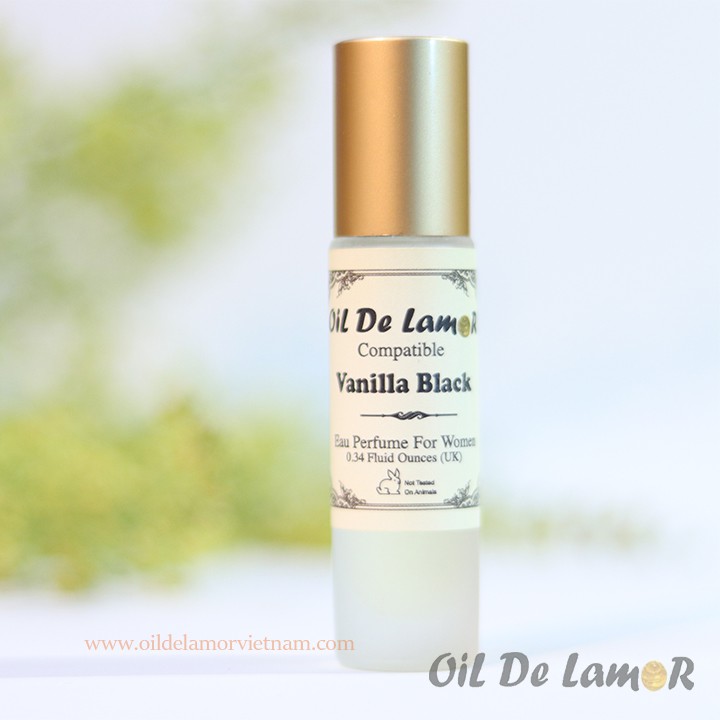 Vanilla Black- Tinh dầu nước hoa Trung Đông, lưu hương lâu ( 10ml )