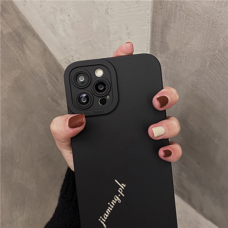 Ốp Điện Thoại Silicone Mềm Màu Đen Cho Realme C35 C31 C25S C25Y C25 C21Y C21 C20 C17 C15 C12 C11 9i 9 8 8i 6i 5i 5S 5 C3 Pro Plus