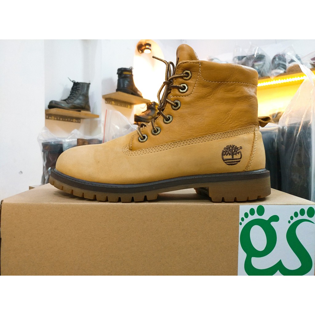 Giày chính hãng 2hand TIMBERLAND ROLL TOP ANKLE BOOTS