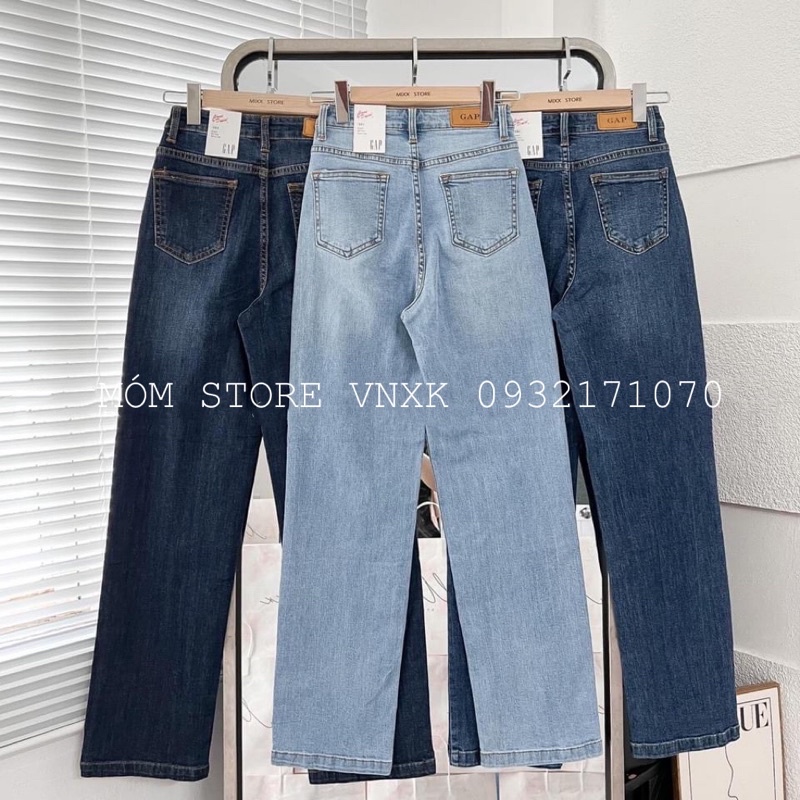 Quần Jeans Suông Culottes Dáng Dài Xuất Chuẩn