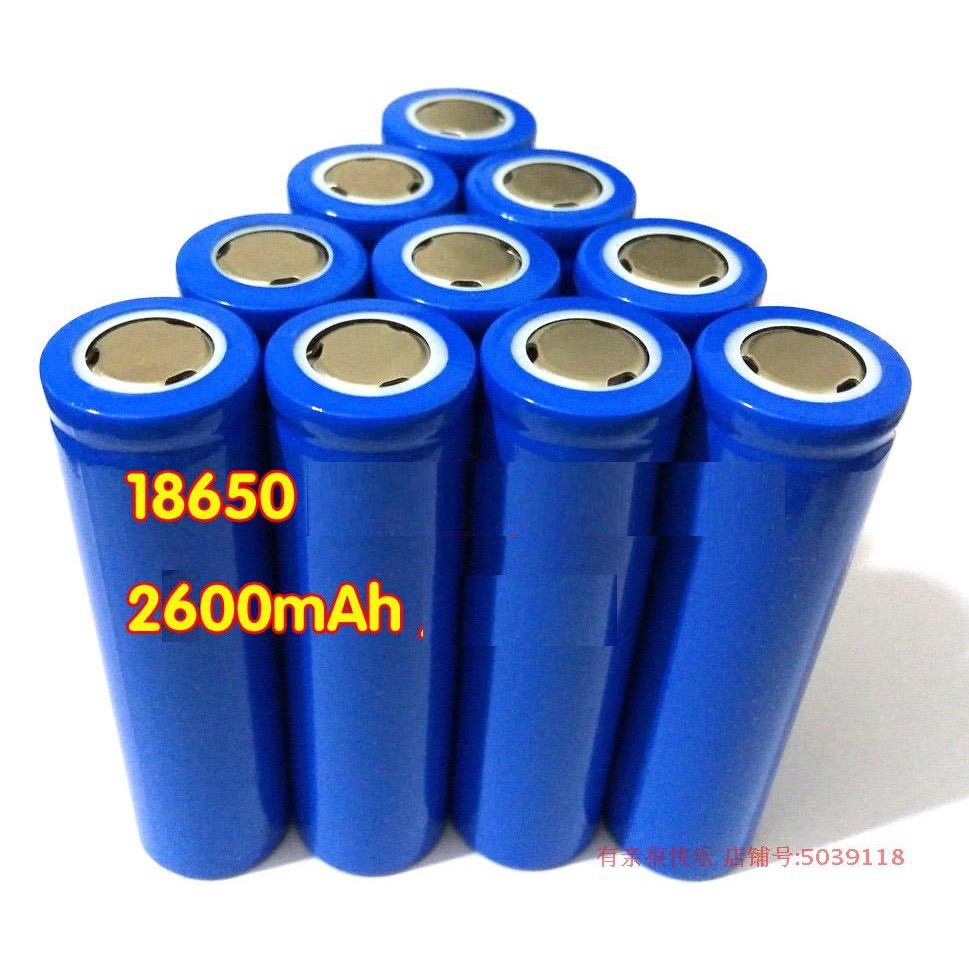 Pin Cell Pin 18650-2.600mah 3.6V 7.2wh Hàng nhập khẩu