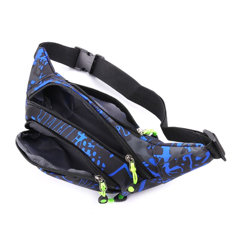 Túi Đeo Hông Chống Nước Có Lỗ Xỏ Tai Nghe Thời Trang