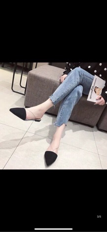 Dép sục viền mica