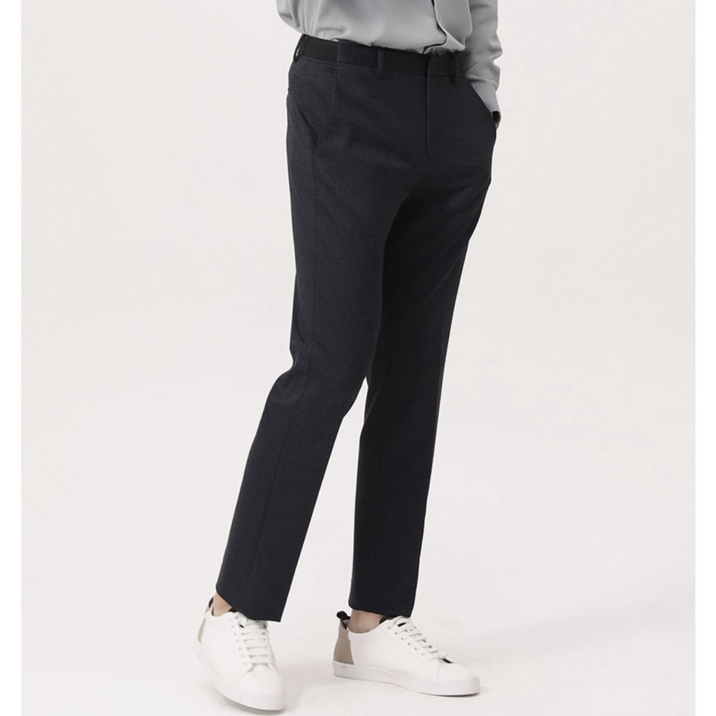 Quần âu nam Clride.n - 214M form Slimfit vải nano đũi chun cạnh hàng xuất xịn