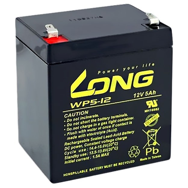 Ắc quy Long 12V-5Ah chuyên dùng cho bộ lưu điện ups - wp5-12